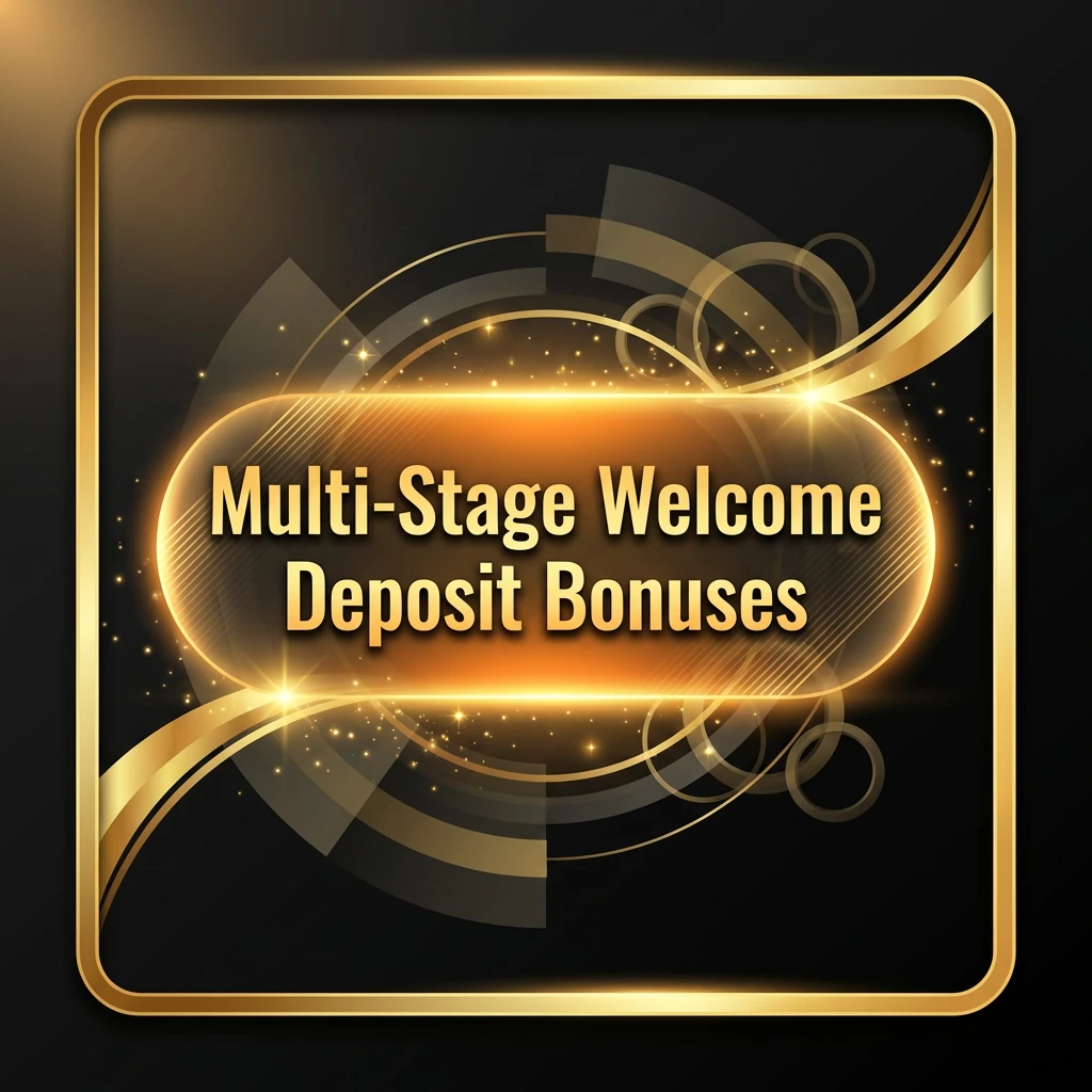 Multi-Stage Welcome Deposit Bonuses Multi-Stage Welcome Deposit Bonuses